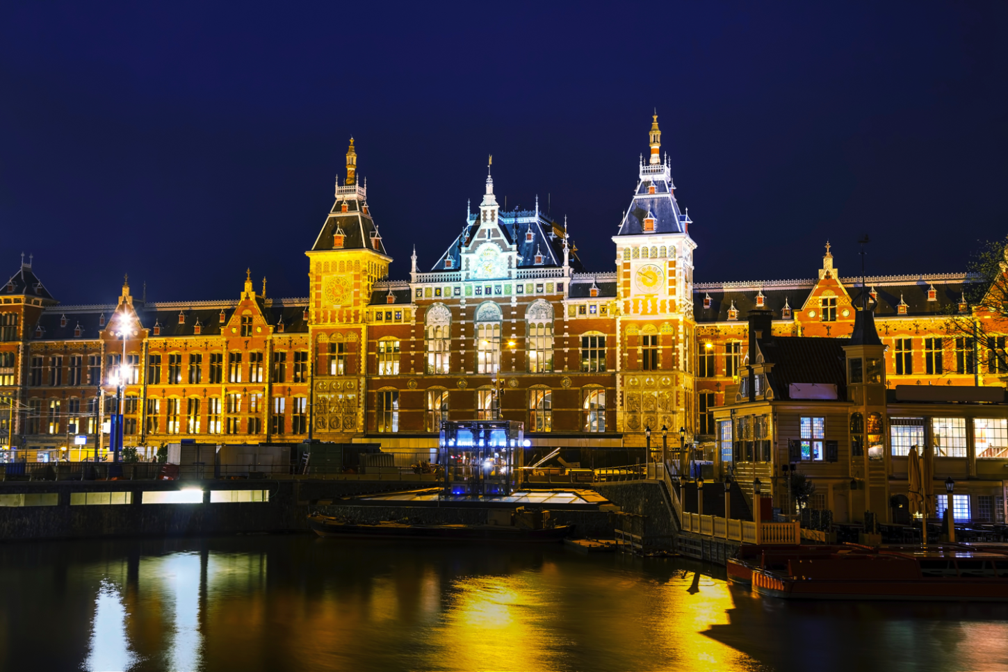 Centraal Station in Amsterdam